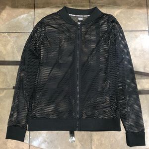 Victoria’s Secret Sport Mesh Bomber Jacket